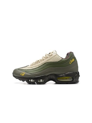 Corteiz × Nike Air Max 95「Sequoia」FB2709-300 | アイコニックなストリートウェアスニーカー