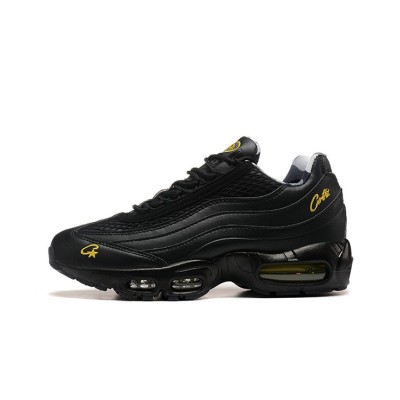 Corteiz x Nike Air Max 95 'Tour Yellow' (FB2709-003) Collaboration Sneakers - Black & Yellow Classic for Street Style