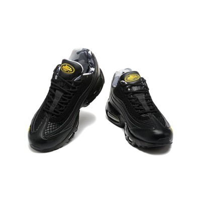 Corteiz x Nike Air Max 95 'Tour Yellow' (FB2709-003) Collaboration Sneakers - Black & Yellow Classic for Street Style