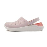 Crocs Adult LiteRide Clog-7 Pink White 204592-6PL - Ultra-Lightweight and Cushioned