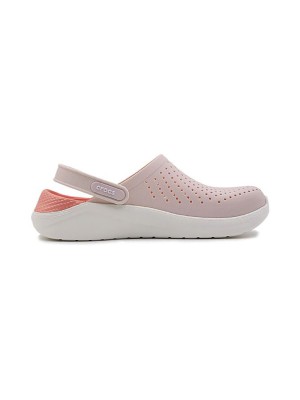 Crocs Adult LiteRide Clog-7 'Pink White' 204592-6PL – Ultra-Lightweight & Cushioned, Stylish & Comfortable