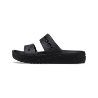 Crocs Baya Platform Sandals 'Black' - Stylish & Comfortable 208188-001