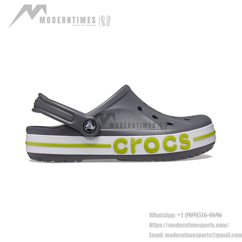 Crocs Bayaband Clog Beach Shoes Unisex Gray 205089-0A3