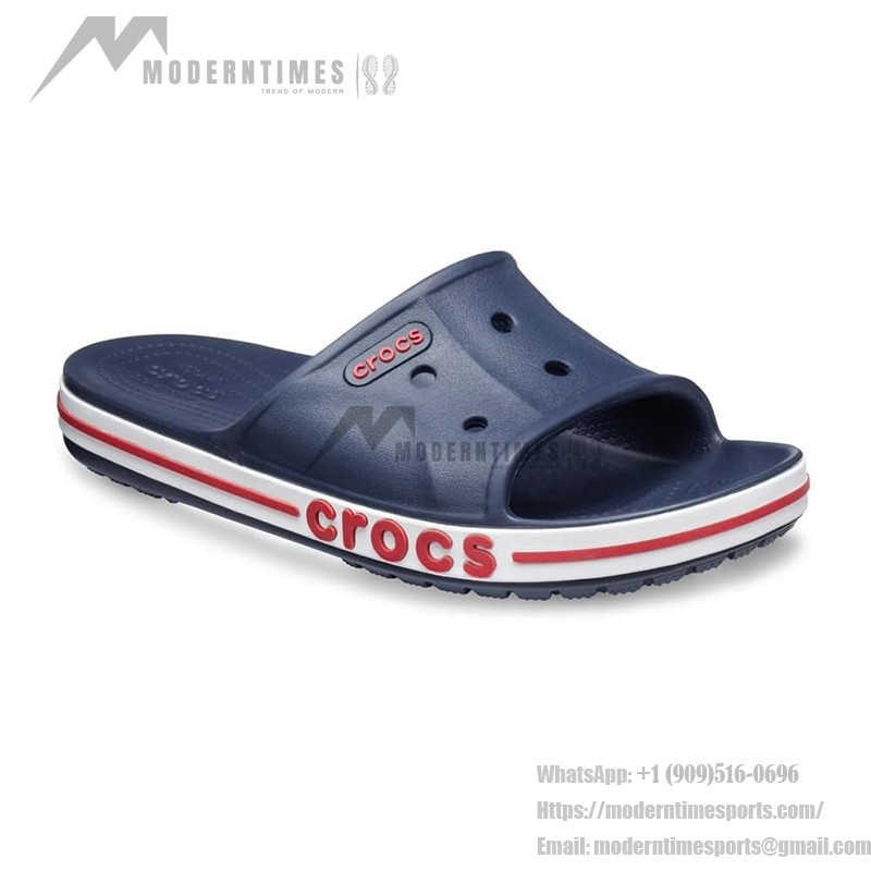 Crocs Bayaband Tri-Color Unisex Comfortable Non-Slip Clog 205392-4CC Blue White Red