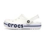 Crocs Bayaband Clogs Sandals White/Navy Blue Unisex 205089-126