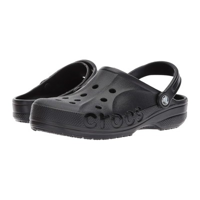 Crocs Classic Beach Sandals Black Unisex 10126-001 - Lightweight, Comfortable & Slip-Resistant