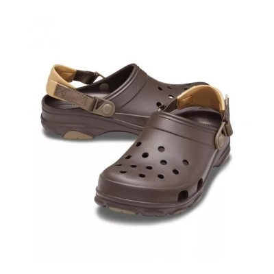 Crocs Classic Beach Coffee Sandals 206340-206 | Comfortable, Durable, Lightweight Design