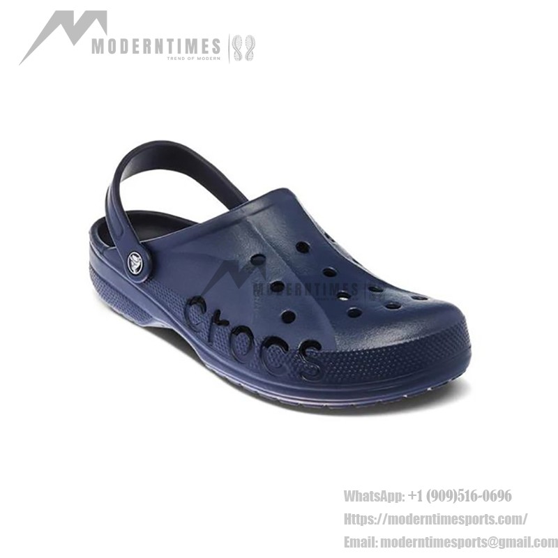 Crocs Baya Classic Navy Clogs - Unisex Breathable Comfort Sandals