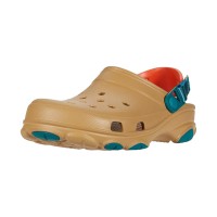 Crocs Classic Clog Beach Shoe Brown Yellow 206340-265 | Stylish and Comfortable Lightweight Design