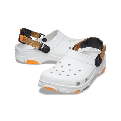 Crocs Classic Clog Unisex White Sandals 206340-94S | Comfortable, Breathable, Non-Slip Design