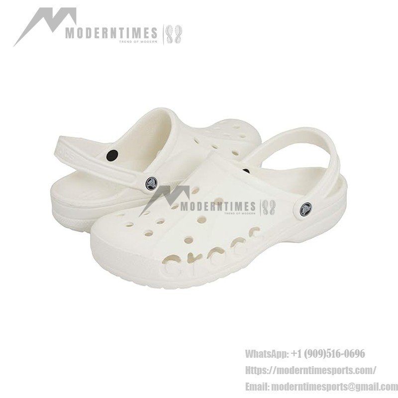 Crocs Classic Breathable White Clogs - Unisex Comfort Sandals