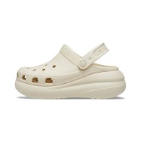 Crocs Classic Crush Clog 'Bone' 207521-2Y2 - Elevated Comfort in Classic Bone White