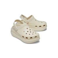 Crocs Classic Crush Clog 'Bone' 207521-2Y2 - Elevated Comfort in Classic Bone White