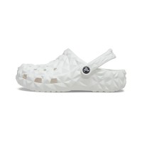 Crocs Classic Geometric Clog 'White' - Elegant & Comfortable Everyday Footwear 209563-100