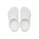 Crocs Classic Geometric Clog 'White' - Elegant & Comfortable Everyday Footwear 209563-100