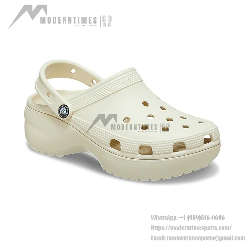 Crocs Classic Bone White Clog 206750-2Y2 - Lightweight & Versatile for Daily Comfort