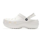 Crocsクラシッククラウズレトロビーチシューズホワイト206750-100 - 軽量で快適な夏の必需品