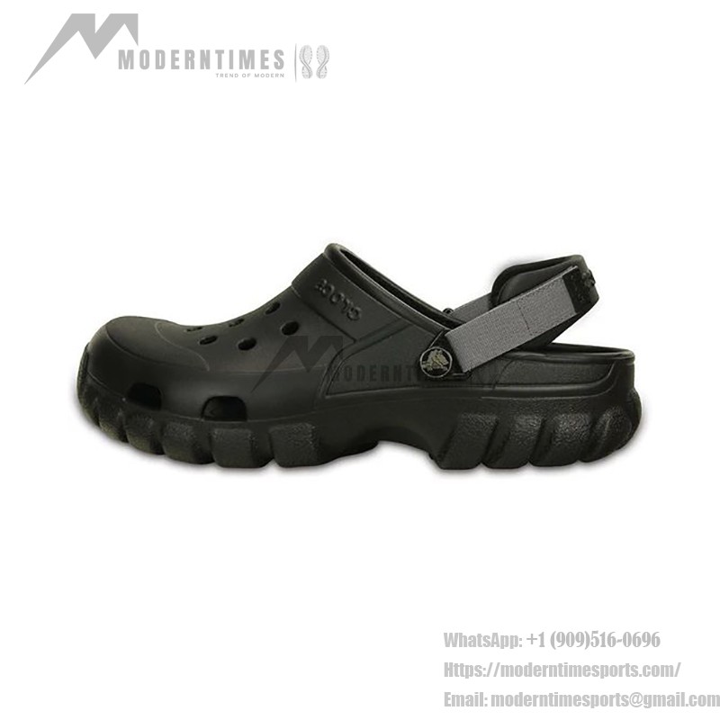 Crocs Cozy Non-Slip Sports Black Sandals - Unisex Comfort Footwear