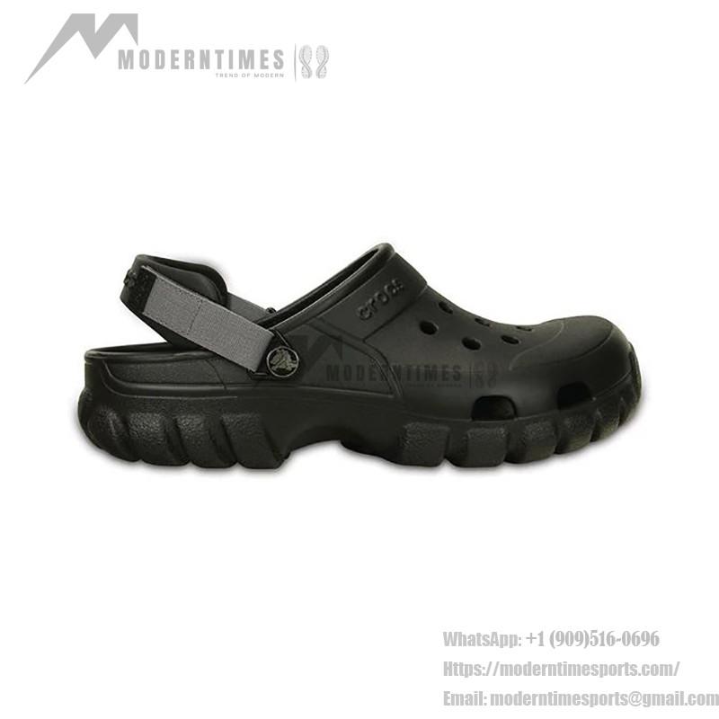 Crocs Cozy Non-Slip Sports Black Sandals - Unisex Comfort Footwear