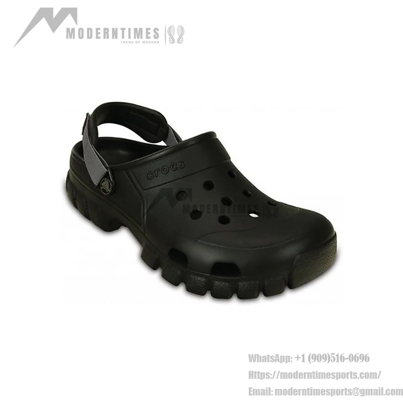 Crocs Cozy Non-Slip Sports Black Sandals - Unisex Comfort Footwear