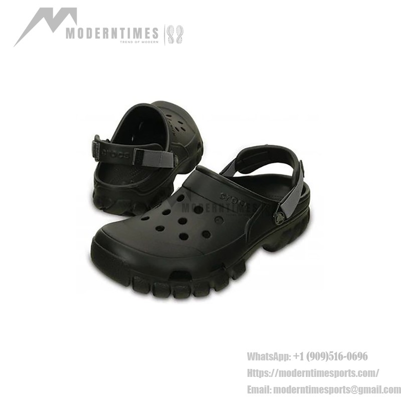 Crocs Cozy Non-Slip Sports Black Sandals - Unisex Comfort Footwear