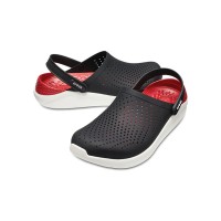 Crocs LiteRide Black Sandals 'Black White' 204592-066 – Ultimate Comfort & Stylish Design for Everyday Wear