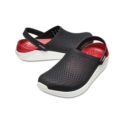 Crocs LiteRide Black Sandals 'Black White' 204592-066 – Ultimate Comfort & Stylish Design for Everyday Wear