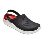 Crocs LiteRide Black Sandals 'Black White' 204592-066 – Ultimate Comfort and Stylish Design