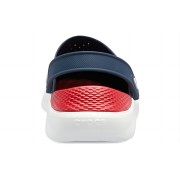 Crocs LiteRide Beach Sandals 'Blue Red' 204592-4CC – Ultra-Lightweight and Comfortable Unisex Beach Shoes