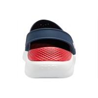 Crocs LiteRide Beach Sandals 'Blue Red' 204592-4CC – Ultra-Lightweight and Comfortable Unisex Beach Shoes