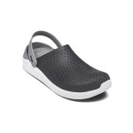 Crocs LiteRide Shoe Sandals Black Smoke Grey Unisex 204592-05M – Ultra-Lightweight & Cushioned, Stylish & Comfortable