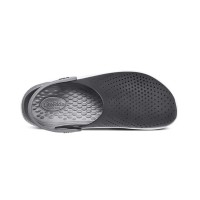 Crocs LiteRide Shoe Sandals Black Smoke Grey Unisex 204592-05M – Ultra-Lightweight & Cushioned, Stylish & Comfortable