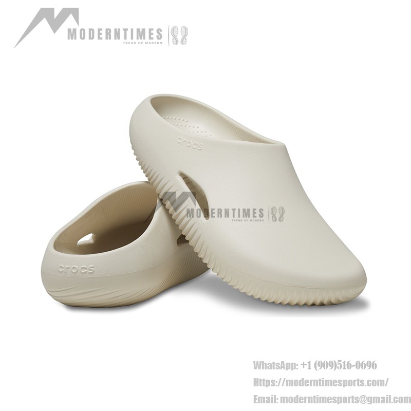 Crocs Mellow Clog White Comfortable Casual Shoe 208493-160 - Ideal for Daily Wear