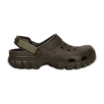 Crocs Minimalistic Wear-Resistant Cozy Sports Sandals Unisex Brown 202651-23B