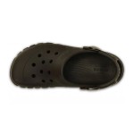 Crocs Minimalistic Wear-Resistant Cozy Sports Sandals Unisex Brown 202651-23B