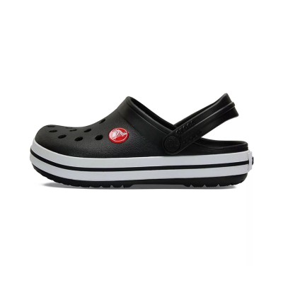 Crocs Classic Bayaband Clog 'Black White' 11016-001 – Lightweight & Slip-Resistant Unisex Shoes, Fashionable & Versatile