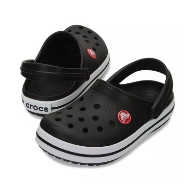 Crocs Classic Bayaband Clog 'Black White' 11016-001 – Lightweight & Slip-Resistant Unisex Shoes, Fashionable & Versatile