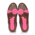 Louis Vuitton 1A8Z5G Men's LV Trainer Sneakers with Crystal Embellishments in Pink and Brown