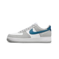 Nike Air Force 1 Low 'Athletic Club' - White & Grey Sneakers with Blue Swoosh for a Sporty Retro Look | DH7568-001