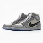 Dior x Air Jordan 1 High OG CN8607-002 럭셔리 Oblique 패턴 한정판