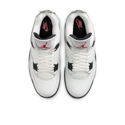 Air Jordan 4 Retro White Cement FV5029-100 – Classic Basketball Sneakers for Men