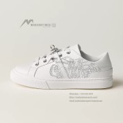 Hermes Mens Sneaker H232176Z 90350 | White Luxury Fashion Shoes with Iconic Perforated Design