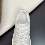 Hermes H242933Z H69440 All-White Sneakers – Clean, Iconic Luxury Style Hermes Mens Sneaker H242933Z H69440 in All-White – Front View of Premium White Leather Sneakers with Minimalist Design