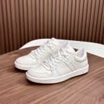 Hermes H242933Z H69440 All-White Sneakers – Clean, Iconic Luxury Style Hermes Mens Sneaker H242933Z H69440 in All-White – Front View of Premium White Leather Sneakers with Minimalist Design