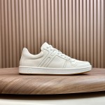 Hermes H242933Z H69440 All-White Sneakers – Clean, Iconic Luxury Style Hermes Mens Sneaker H242933Z H69440 in All-White – Front View of Premium White Leather Sneakers with Minimalist Design