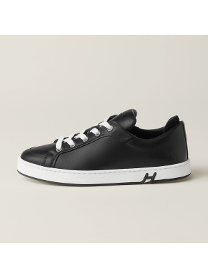 Hermes Mens Sneaker H251075Z 02350 | Black Luxury Fashion Shoes