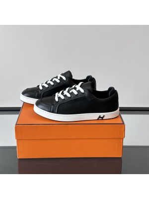 Hermes Mens Sneaker H251075Z 02350 | Black Luxury Fashion Shoes