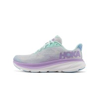 HOKA Clifton 9 1131170-SOLM | Mint Green & Purple | Lightweight Cushioning for Every Step