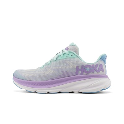 HOKA Clifton 9 1131170-SOLM | Mint Green & Purple | Lightweight Cushioning for Every Step