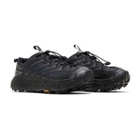 HOKA ONE ONE Mafate Speed 3 1141572-BBLC Trailrunning-Schuhe | Schwarze Leichte Gedämpfte All-Terrain-Schuhe | Rutschfeste Robuste Hochleistungs-Outdoor-Schuhe